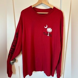 Salt life men’s red long sleeved t-shirt sz xl
